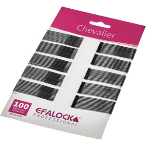 CHEVALIER Haarklemmen 5cm schwarz 100Stk